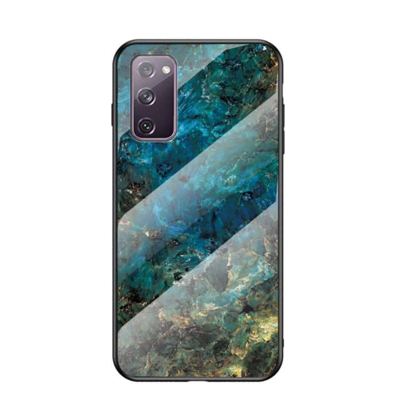 Etui Samsung Galaxy S20 FE Biały Czarny Szkło Hartowane W Kolorze Premium Etui Ochronne