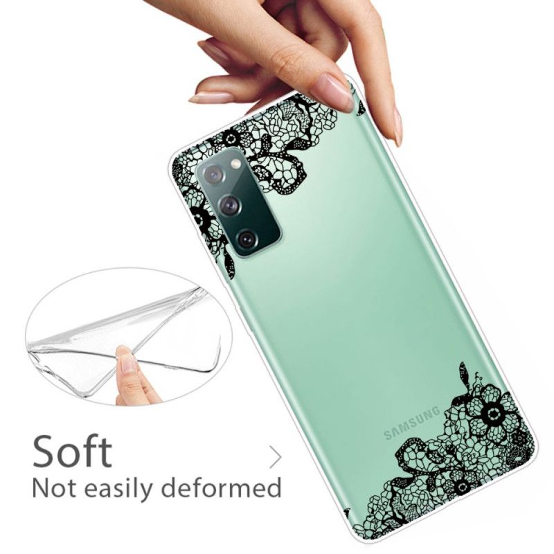 Etui Samsung Galaxy S20 FE Cienka Koronka