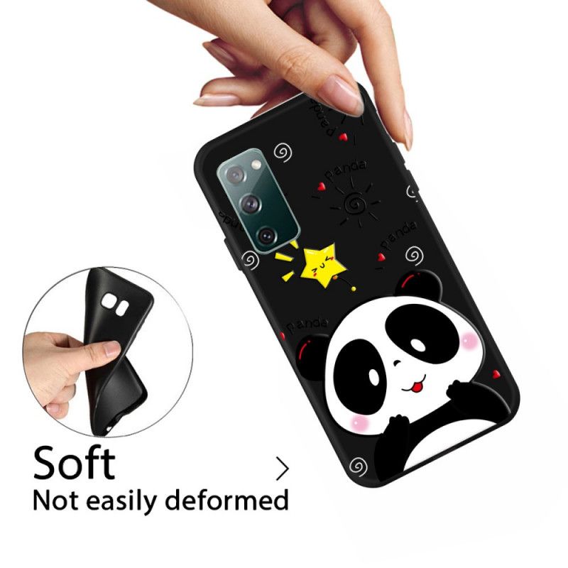 Etui Samsung Galaxy S20 FE Gwiazda Pandy Etui Ochronne