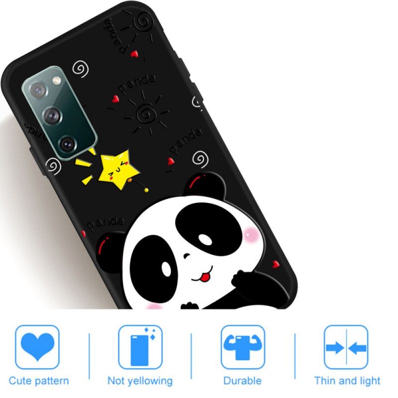 Etui Samsung Galaxy S20 FE Gwiazda Pandy Etui Ochronne