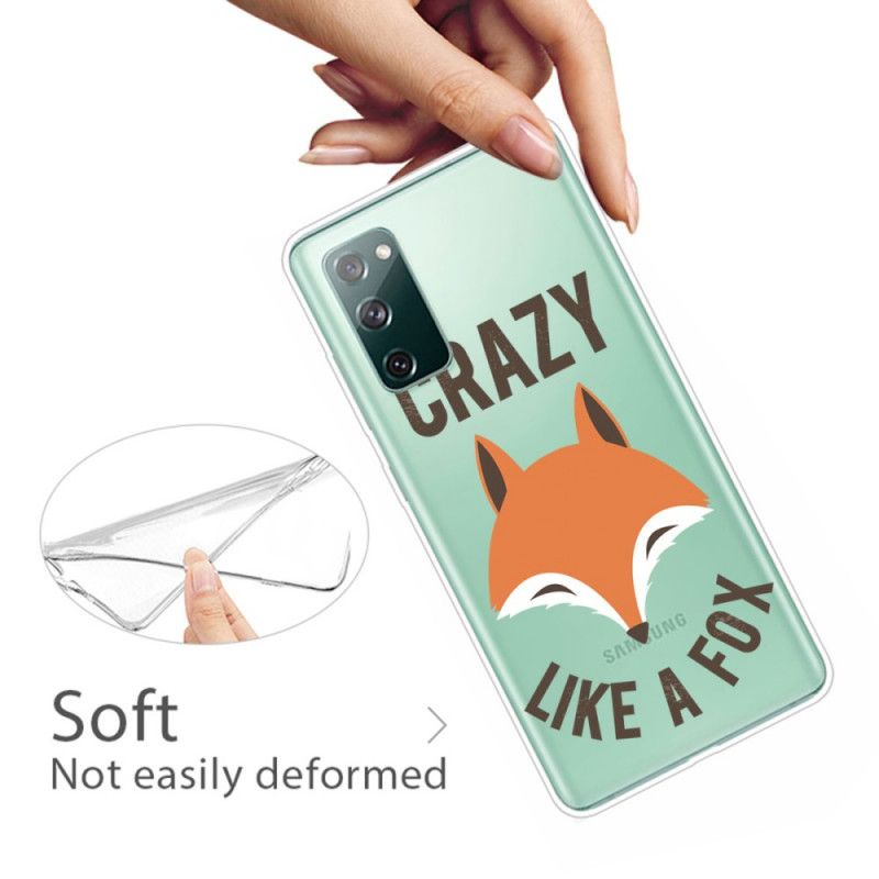 Etui Samsung Galaxy S20 FE Lis / Szalony Jak Lis Etui Ochronne