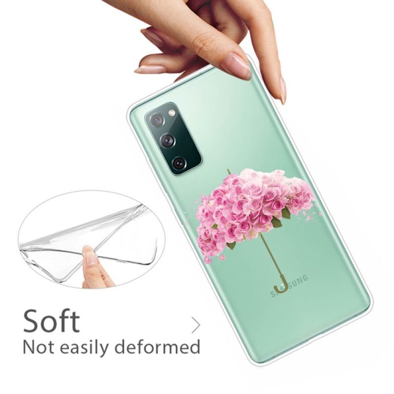 Etui Samsung Galaxy S20 FE Parasol W Różach Etui Ochronne