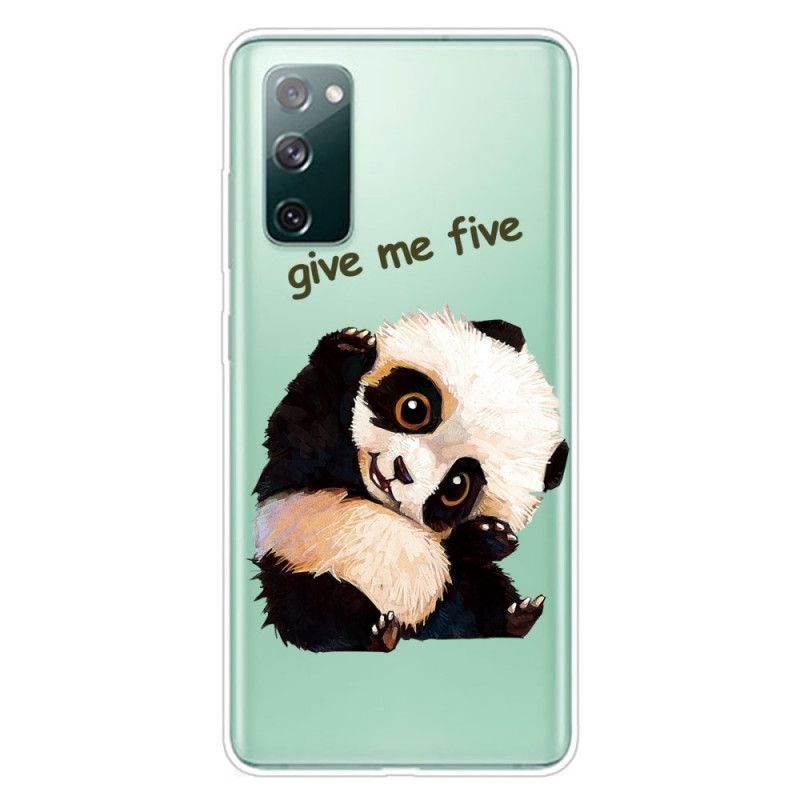 Etui Samsung Galaxy S20 FE Przezroczysta Panda. Daj Mi Pięć Etui Ochronne