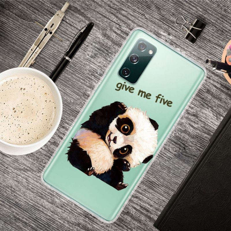 Etui Samsung Galaxy S20 FE Przezroczysta Panda. Daj Mi Pięć Etui Ochronne