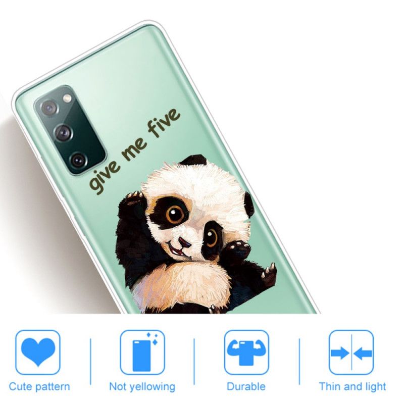 Etui Samsung Galaxy S20 FE Przezroczysta Panda. Daj Mi Pięć Etui Ochronne