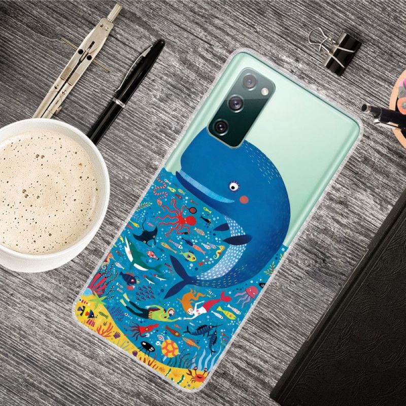 Etui Samsung Galaxy S20 FE Świat Morski