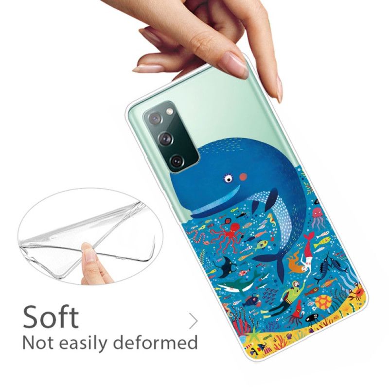 Etui Samsung Galaxy S20 FE Świat Morski