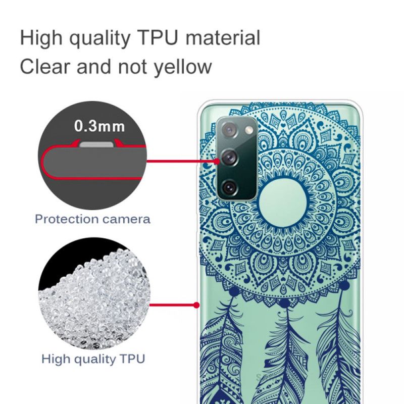 Etui Samsung Galaxy S20 FE Wyjątkowa Kwiatowa Mandala Etui Ochronne