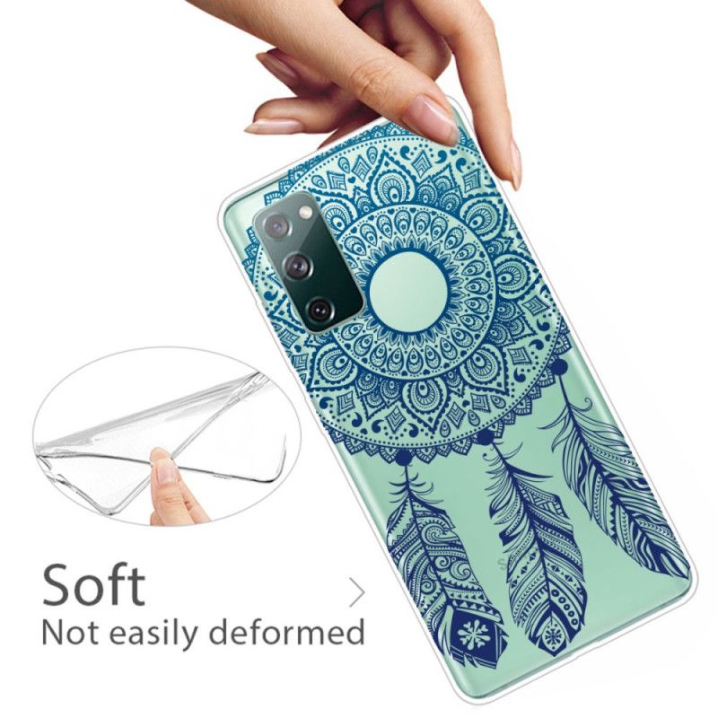 Etui Samsung Galaxy S20 FE Wyjątkowa Kwiatowa Mandala Etui Ochronne