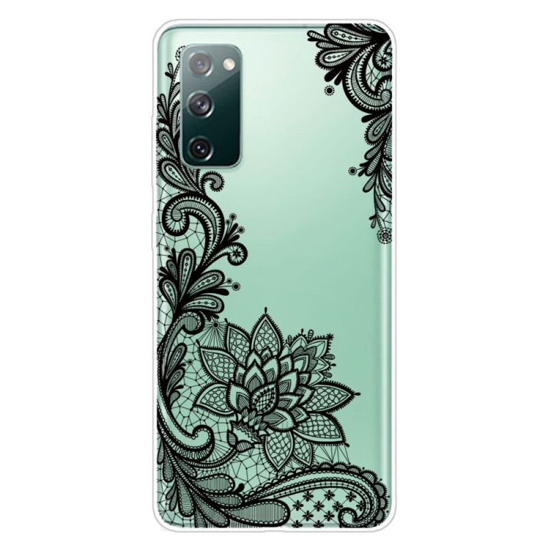 Etui Samsung Galaxy S20 FE Wysublimowana Koronka Etui Ochronne