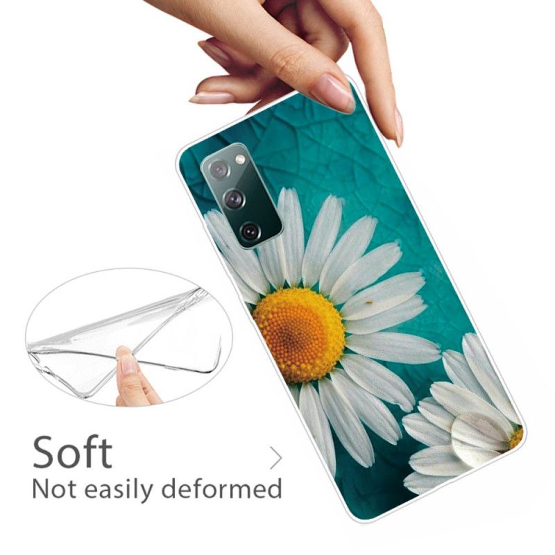 Futerały Samsung Galaxy S20 FE Etui na Telefon Stokrotka