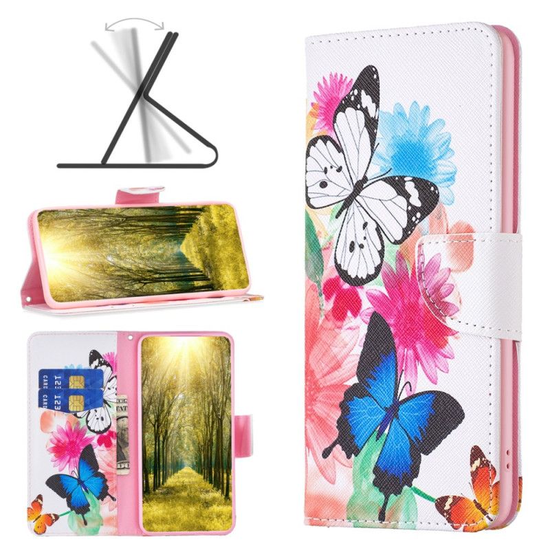 Etui Folio Do Oppo A98 5g Dwa Motyle