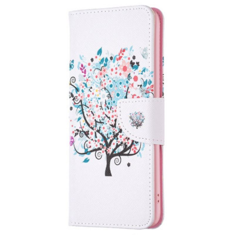 Etui Folio Oppo A98 5g Kwitnące Drzewo