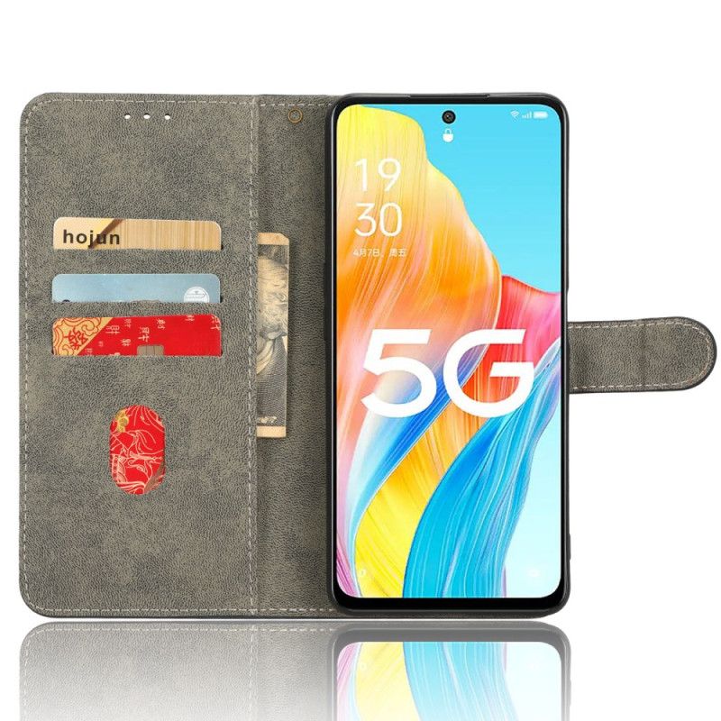 Etui Folio Oppo A98 5g Etui Na Karty I Smycz