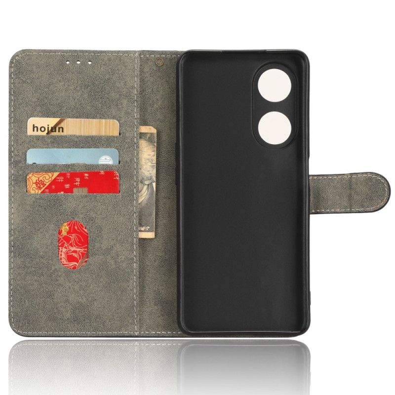 Etui Folio Oppo A98 5g Etui Na Karty I Smycz