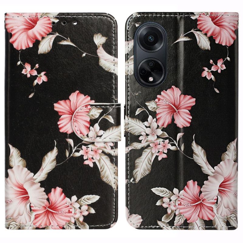 Etui Folio Oppo A98 5g Rododendron Etui Ochronne