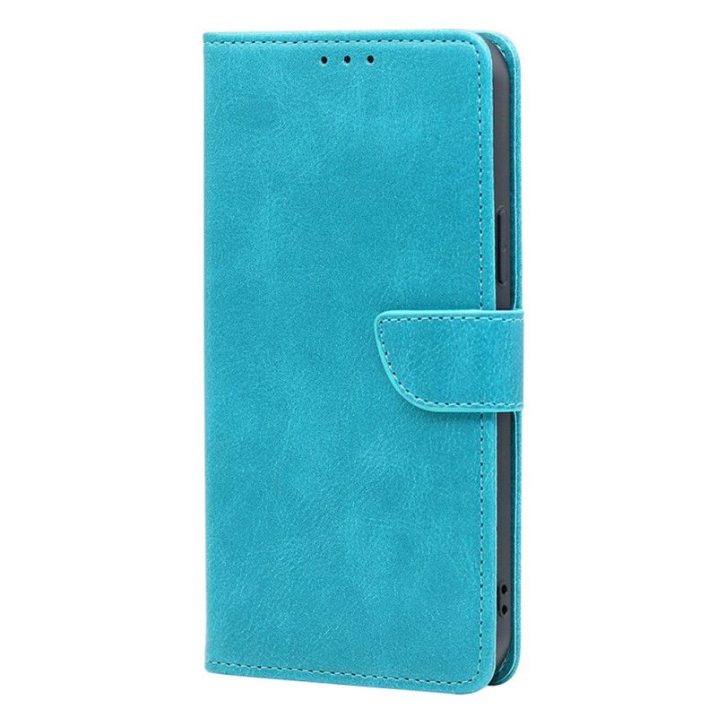 Etui Folio Oppo A98 5g Tekstura Łydki Etui Ochronne