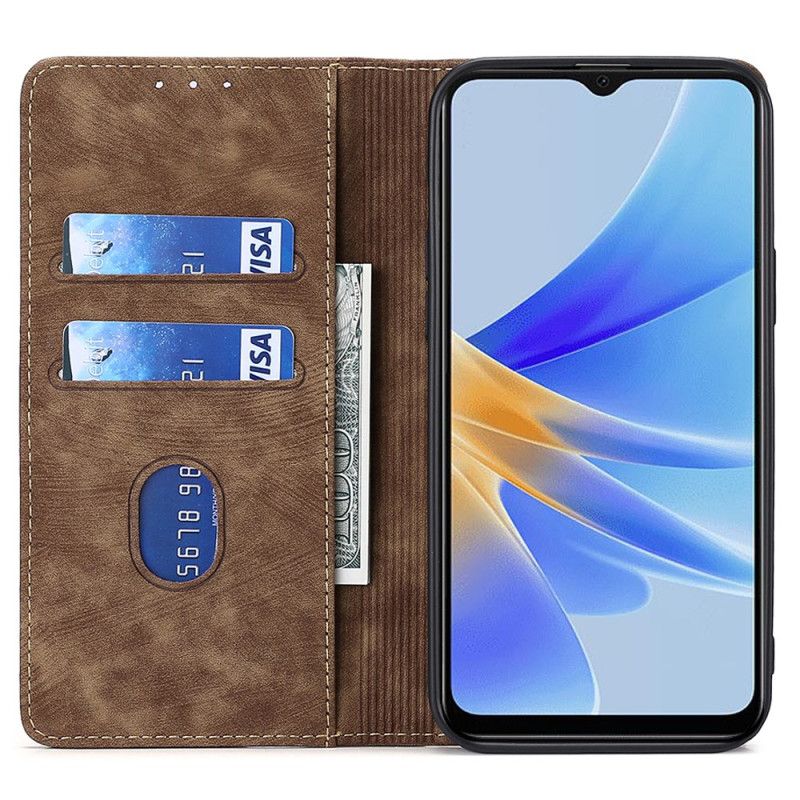 Flip Kotelot Oppo A98 5g Portfel Blokujący Rfid Etui Ochronne