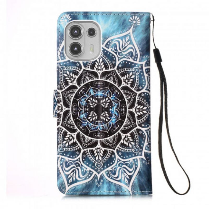 Etui Folio Do Motorola Edge 20 Lite Mandala Na Niebie