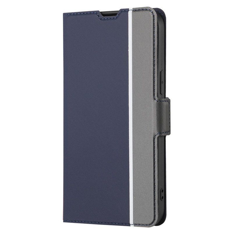 Etui Folio do Oppo Reno 8 Dwutonowy