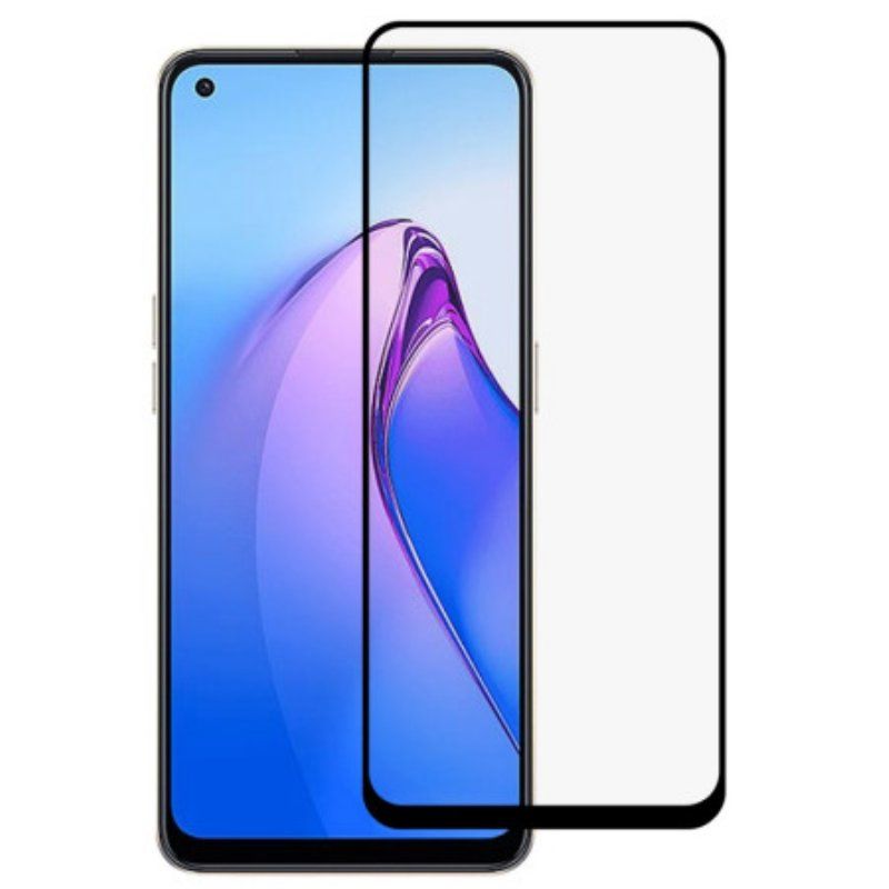 Oppo Reno 8 Zabezpieczenie Ekranu Ze Szkła Hartowanego Czarne Krawędzie