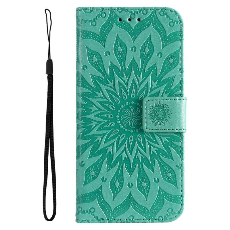 Etui Folio do Xiaomi 12 Lite Mandala Sun Ze Smyczą