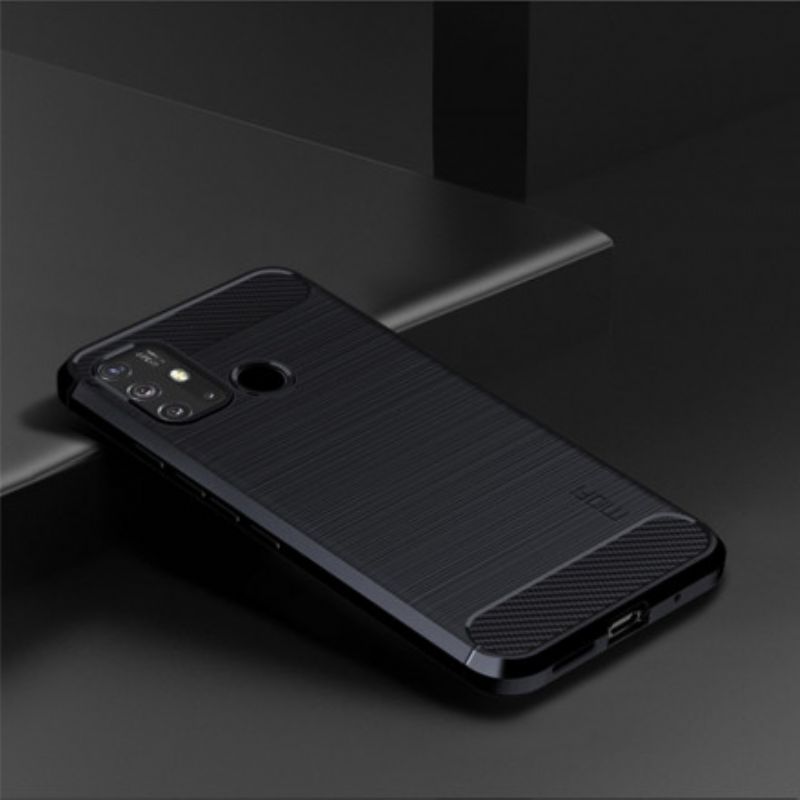 Etui Do Moto G30 / G10 Szczotkowane Włókna Węglowe Mofi