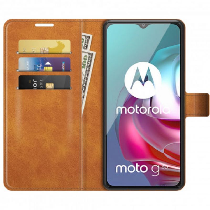 Etui Folio Do Moto G30 / G10 Zapięcie Magnetyczne