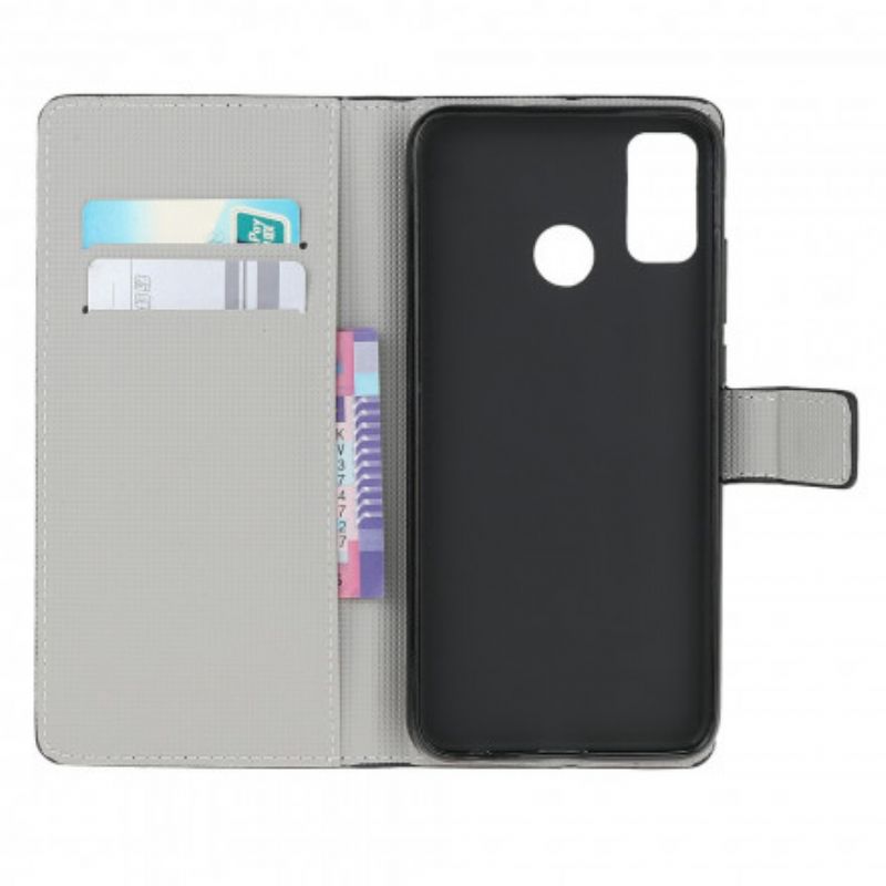 Etui Folio Moto G30 / G10 Flaga Anglii