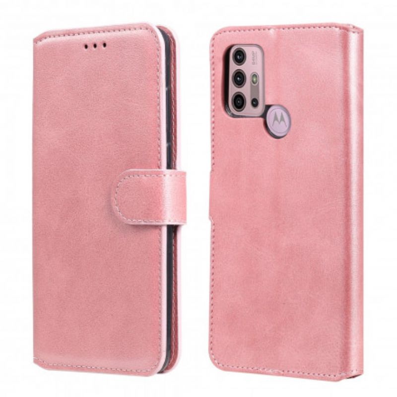 Etui Folio Moto G30 / G10 Sztuczna Skóra Nowe Kolory Etui Ochronne