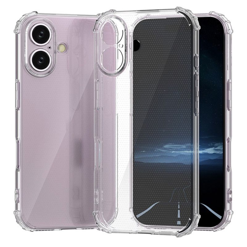 Etui Do iPhone 16 Przezroczysty Wzmocniony