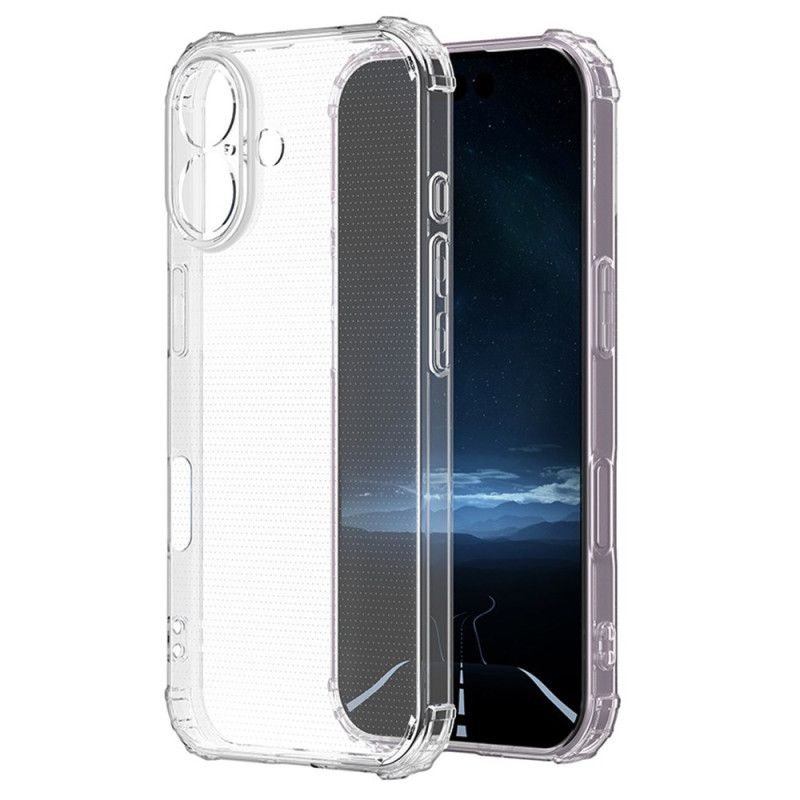 Etui Do iPhone 16 Przezroczysty Wzmocniony