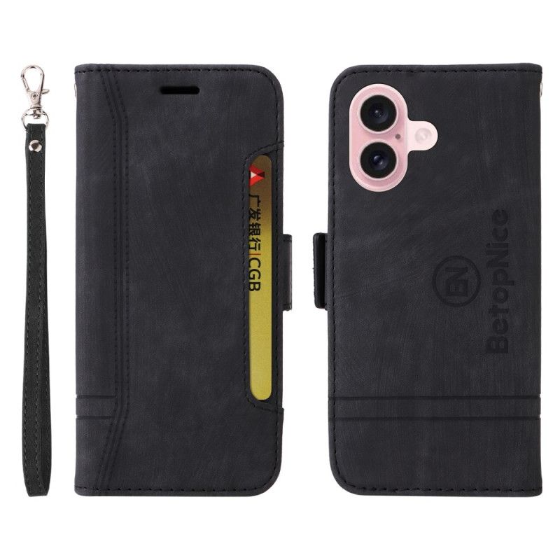 Etui Folio iPhone 16 Betopnice