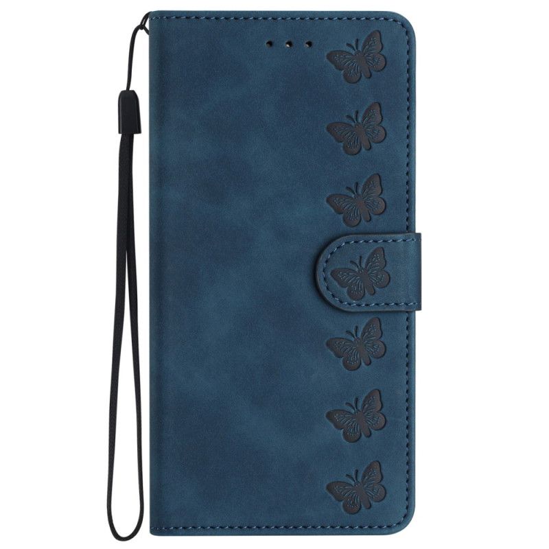 Etui Folio iPhone 16 Fryz Motyli