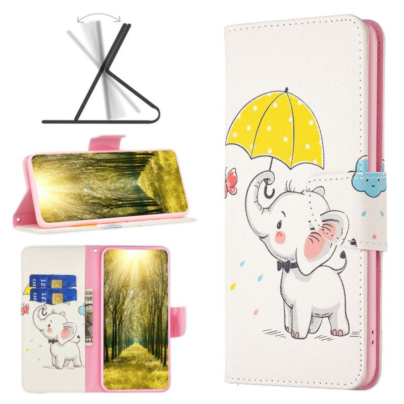 Etui Folio iPhone 16 Parasol I Słoń Etui Ochronne