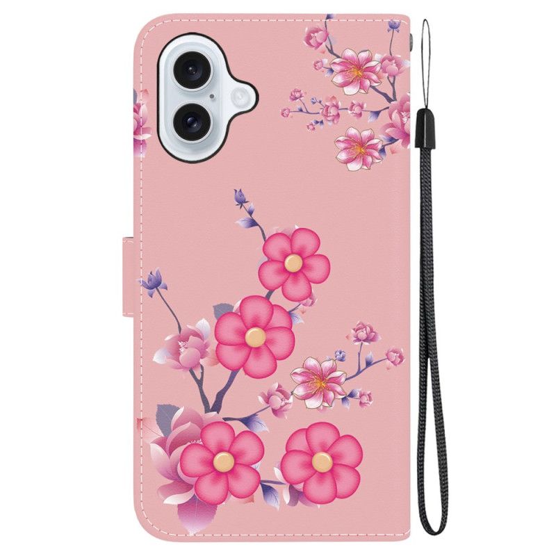 Etui Folio iPhone 16 Pasek Sakury