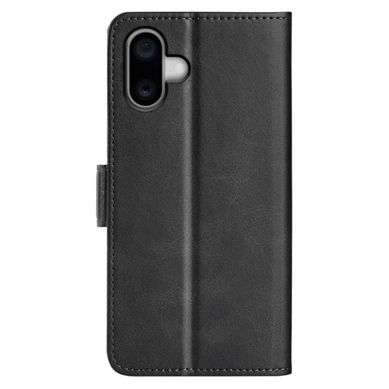 Etui Folio iPhone 16 Podwójne Zapięcie