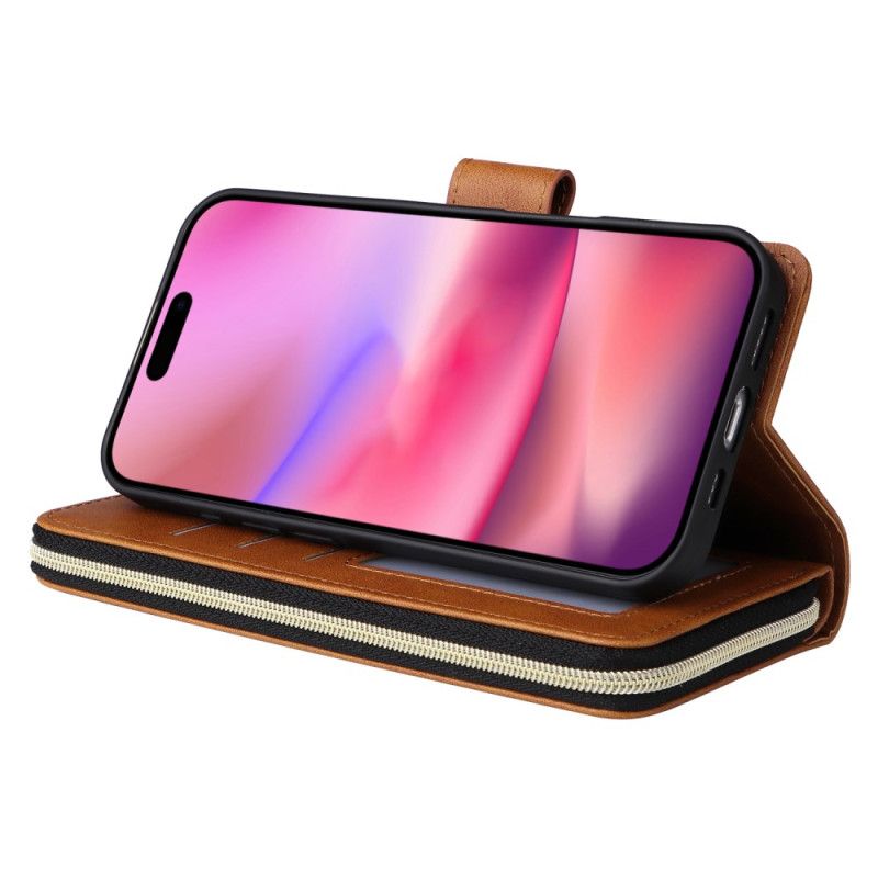 Etui Folio iPhone 16 Portfel 9 Etui Na Karty I Portmonetki