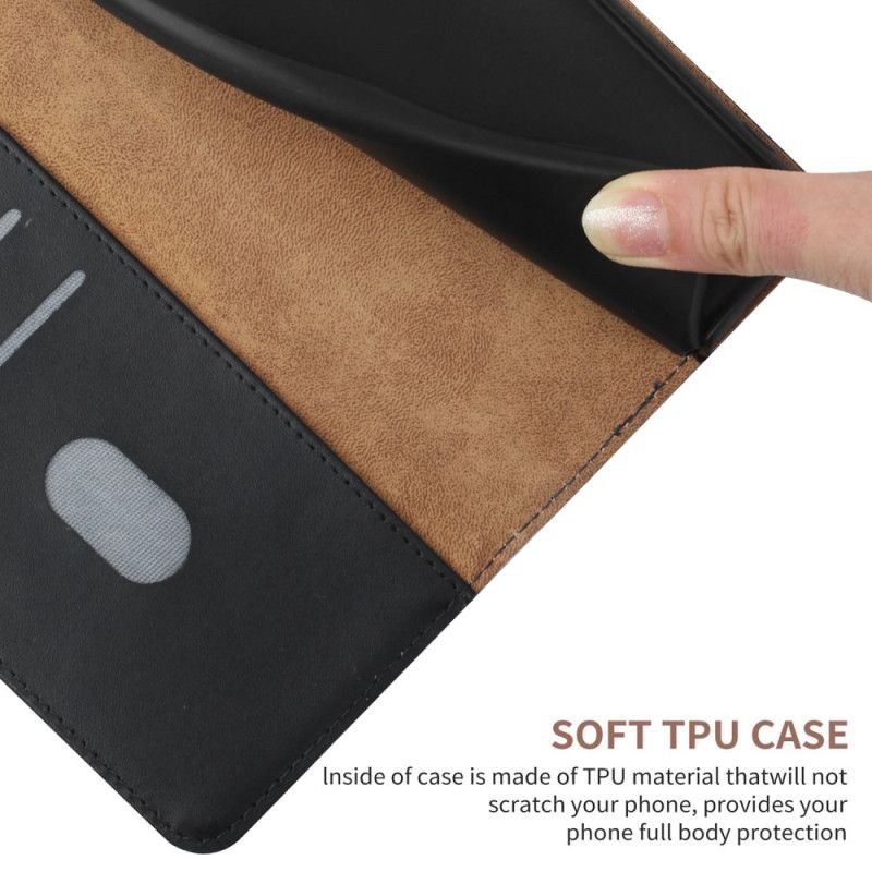 Etui Folio iPhone 16 Skóra Nappa