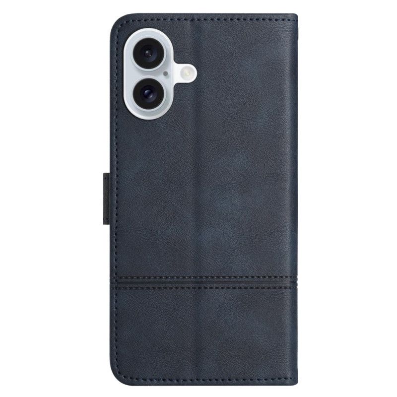 Etui Folio iPhone 16 Styl Biznesowy