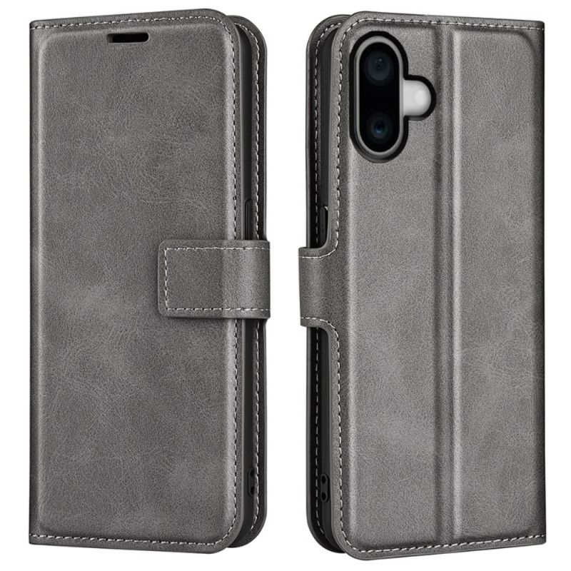 Etui Folio iPhone 16 Styl Skórzany Etui Ochronne