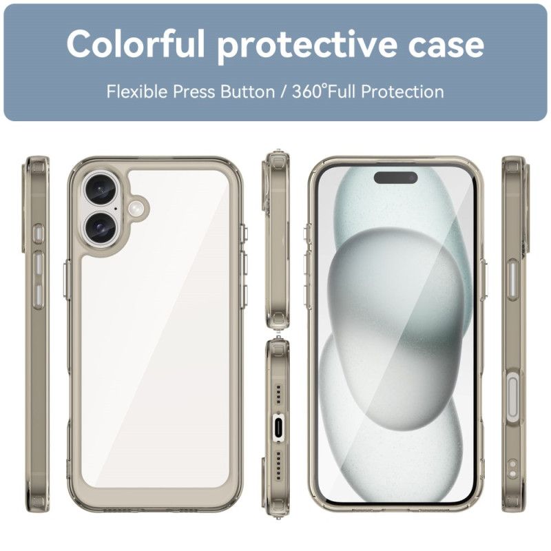 Etui iPhone 16 Konstrukcja Hybrydowa