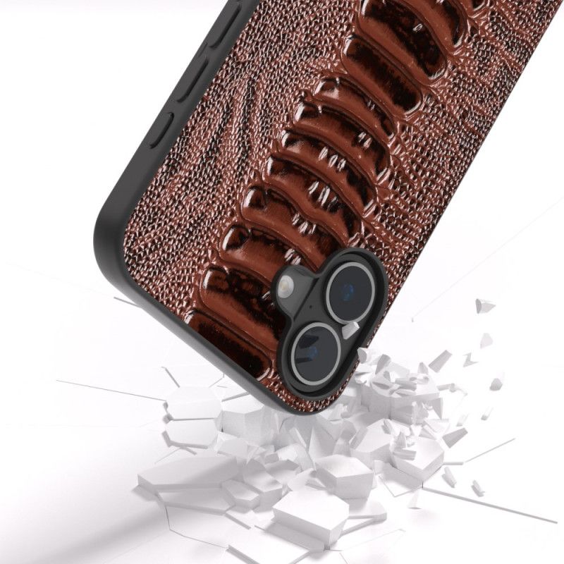 Etui iPhone 16 Styl Krokodyla