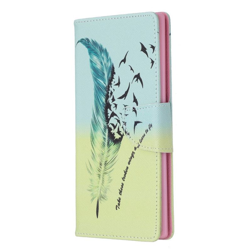 Etui Folio Samsung Galaxy Note 10 Plus Naucz Się Latać Etui Ochronne