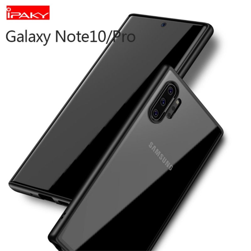 Etui Samsung Galaxy Note 10 Plus Czarny Ipaky Seria Hybrydowa Etui Ochronne