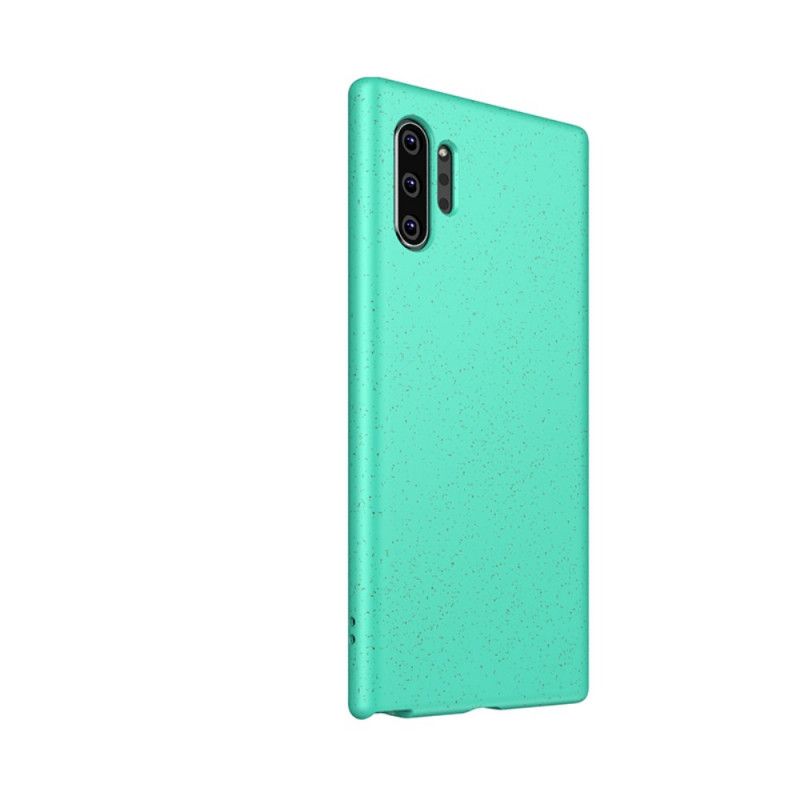 Etui Samsung Galaxy Note 10 Plus Czerwony Czarny Seria Matowa