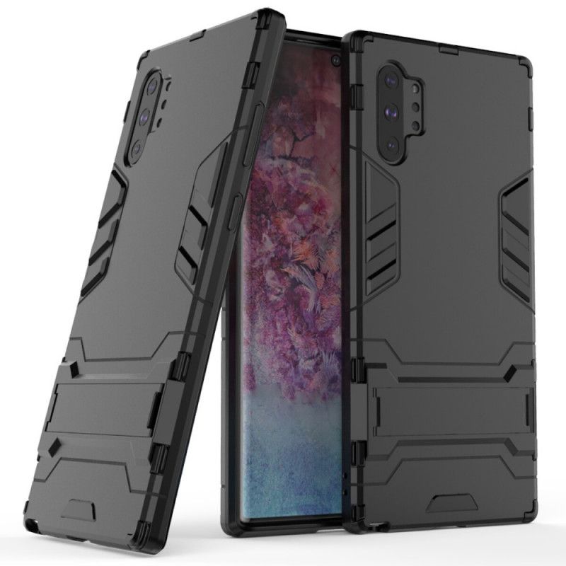 Etui Samsung Galaxy Note 10 Plus Czerwony Czarny Ultra Odporny