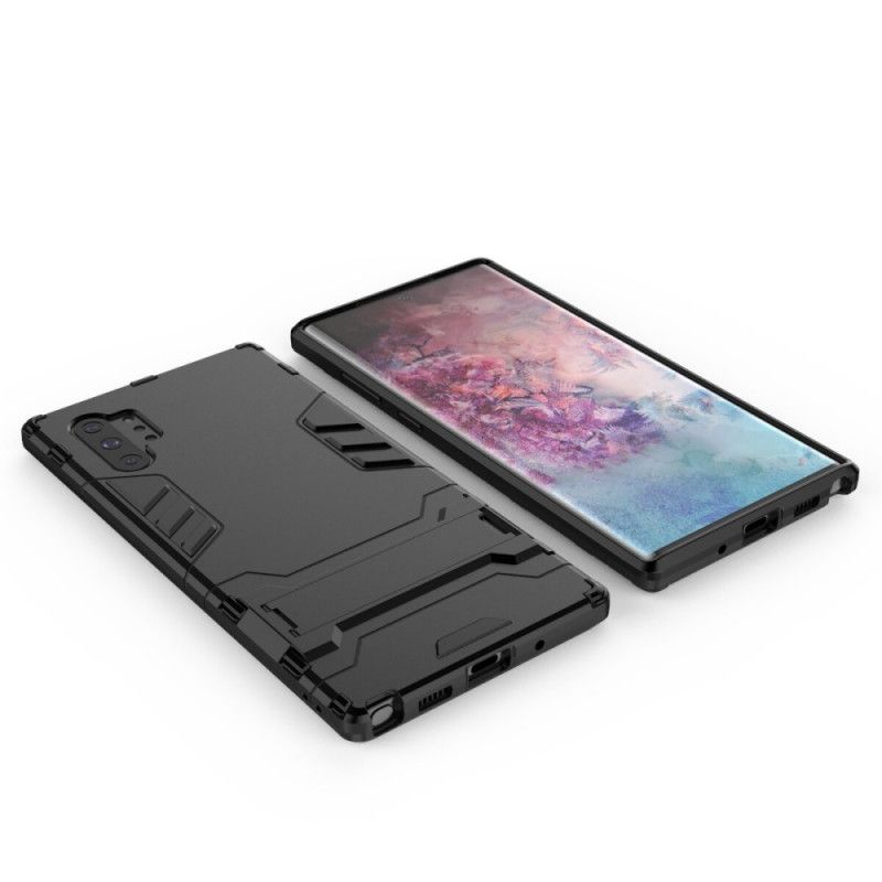 Etui Samsung Galaxy Note 10 Plus Czerwony Czarny Ultra Odporny