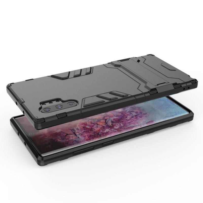 Etui Samsung Galaxy Note 10 Plus Czerwony Czarny Ultra Odporny