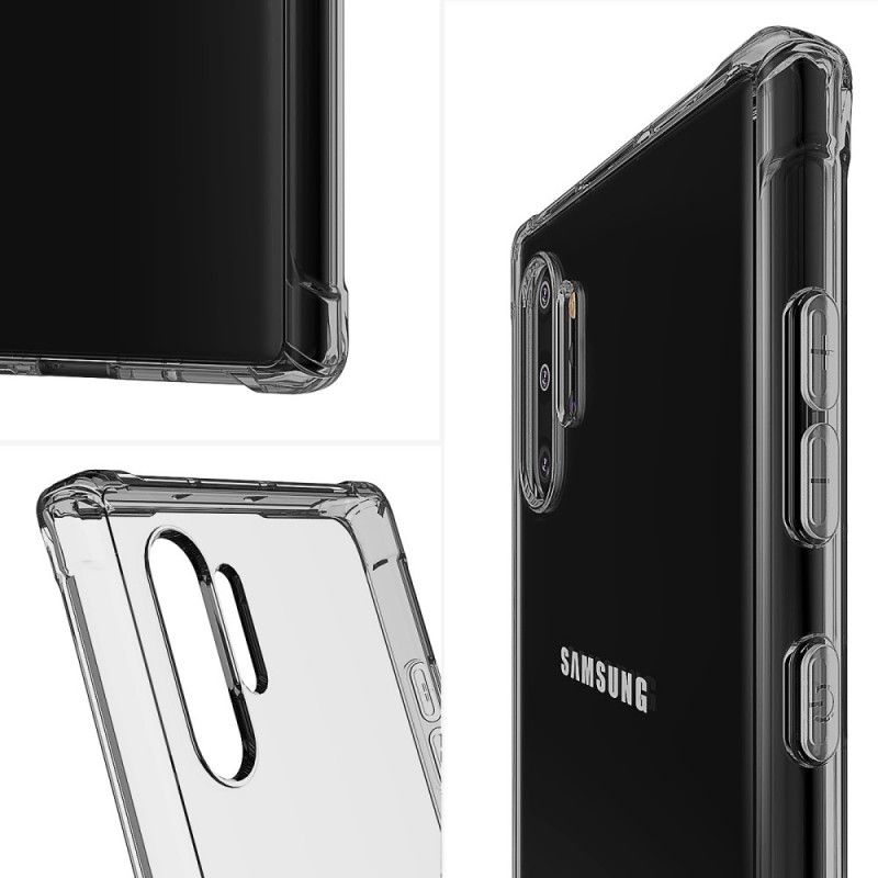 Etui Samsung Galaxy Note 10 Plus Przezroczysty Wzór Leeu